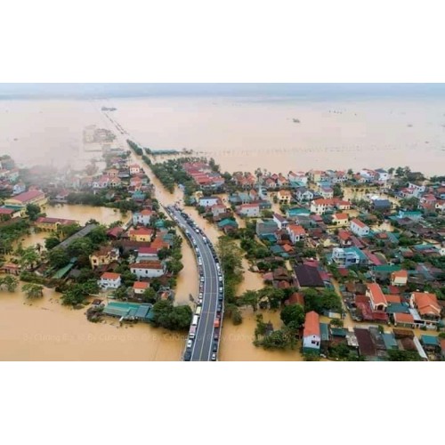 Hình ảnh trận lụt tháng 10/2020 ở miền Trung