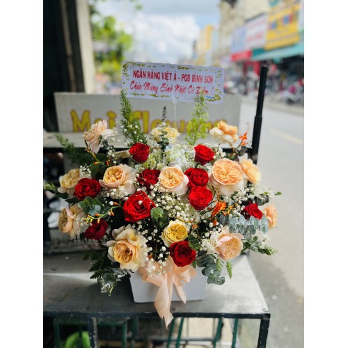 Điện hoa shop hoa huyện K'Bang