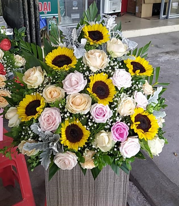 Shop hoa thành phố Vinh