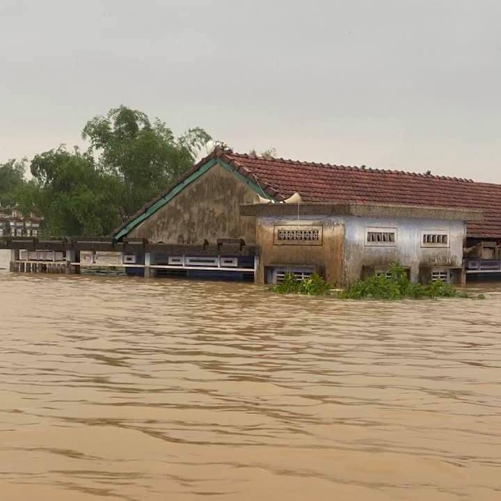 Hình ảnh lũ lụt tháng 10 năm 2020