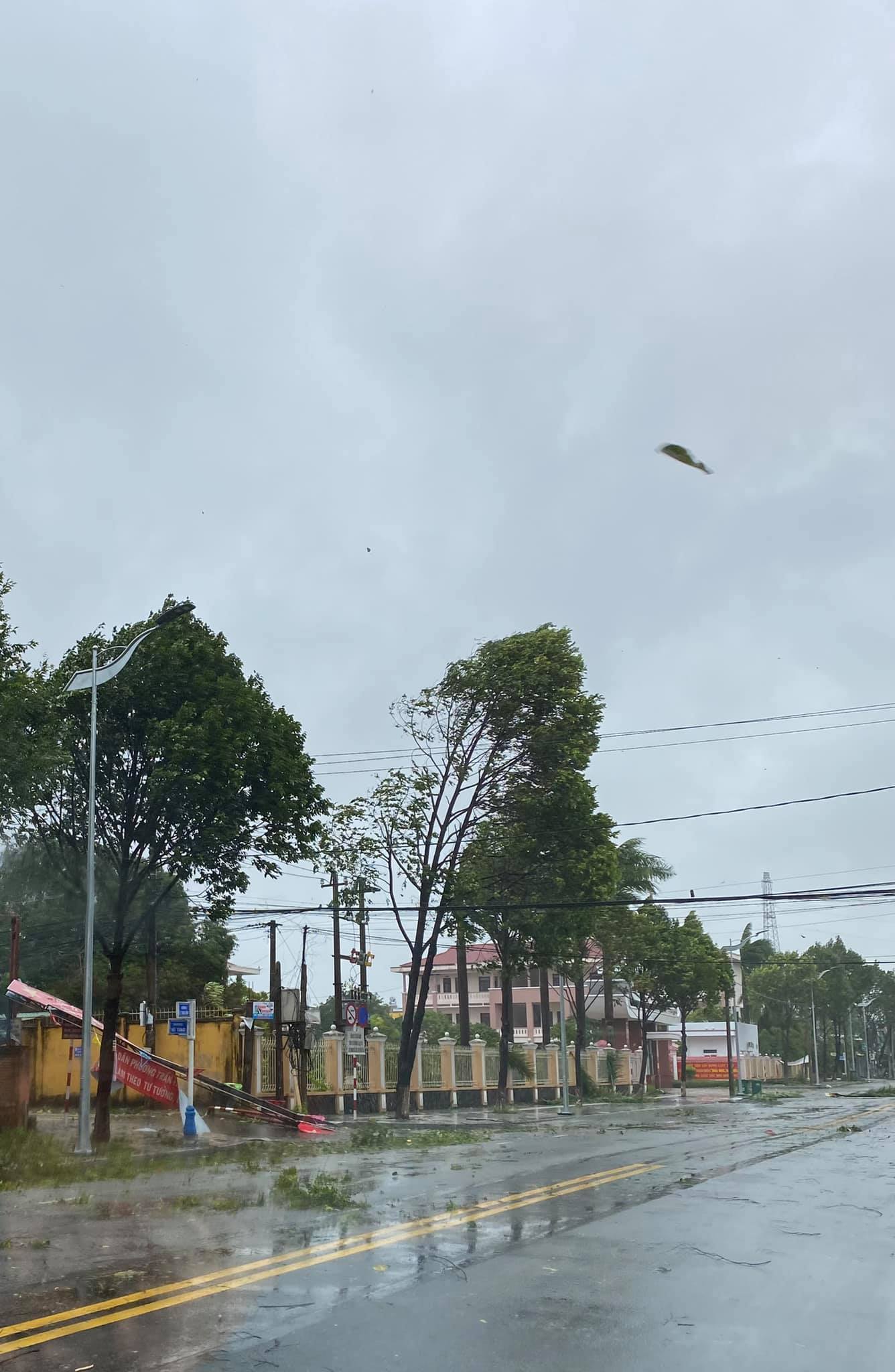 Quảng Ngãi sau bão số 6, bão Molave